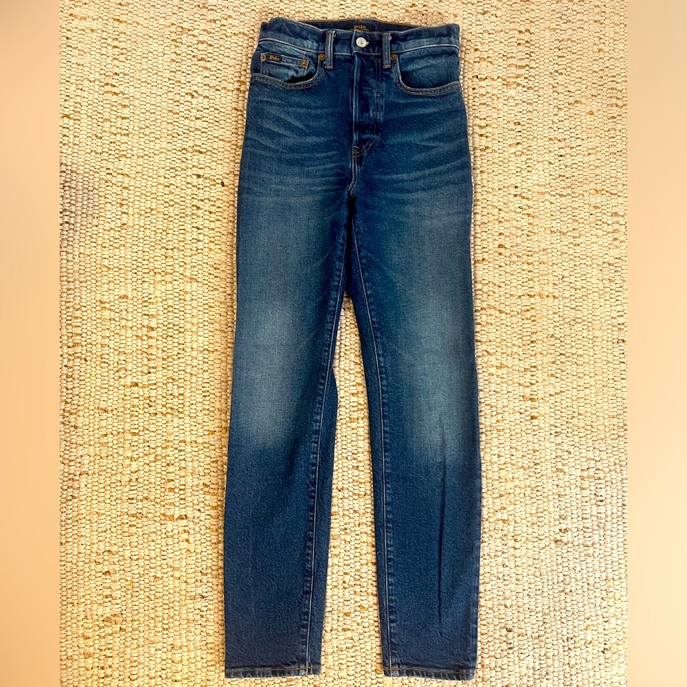 Polo Ralph lauren Callen high rise slim jeans- size 26- medium indigo